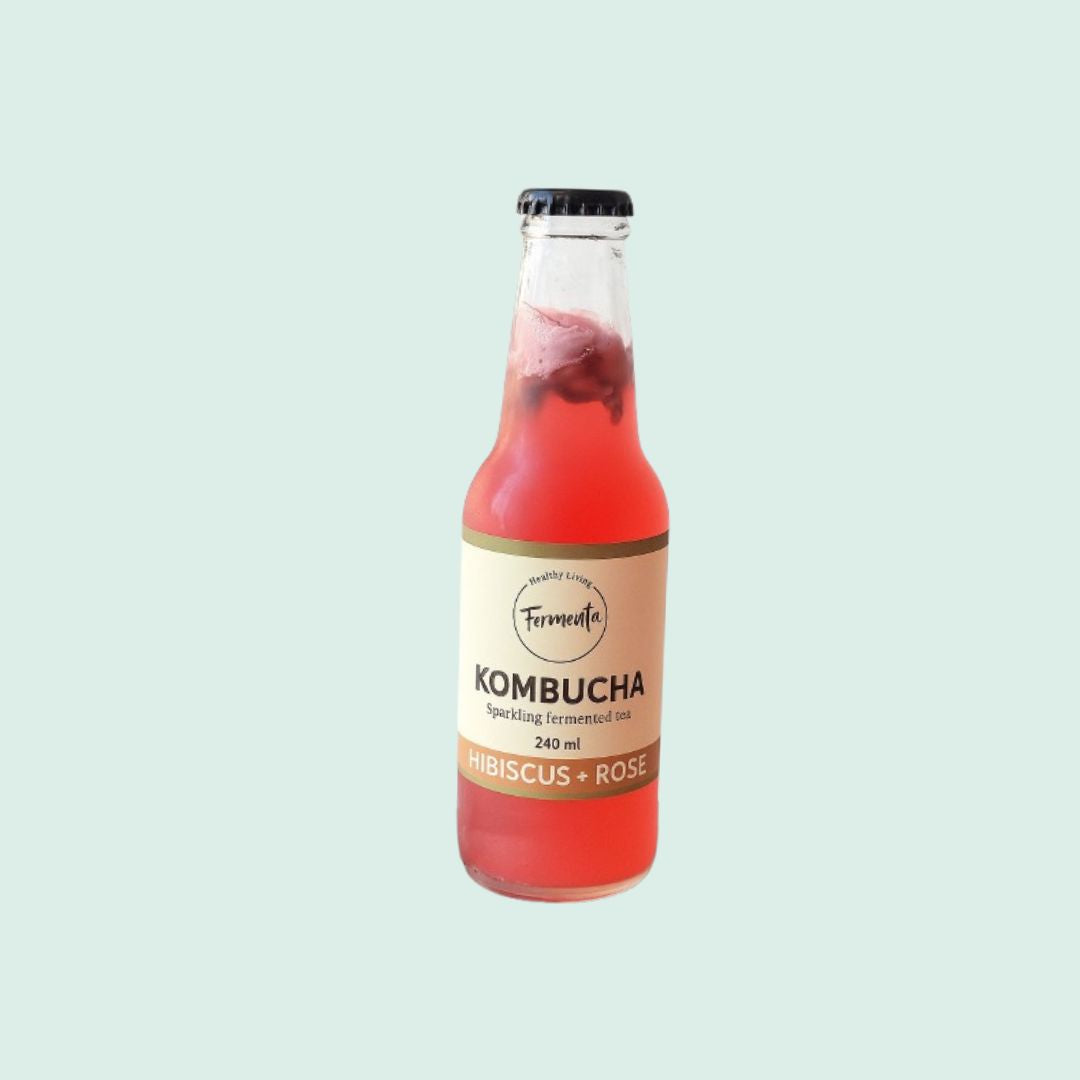 Kombucha Hibiscus & Rose